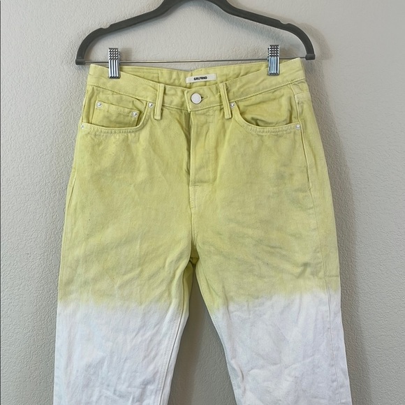 Grlfrnd Mica Gradient Yellow/White/Pink Jeans 27 - Picture 5 of 15